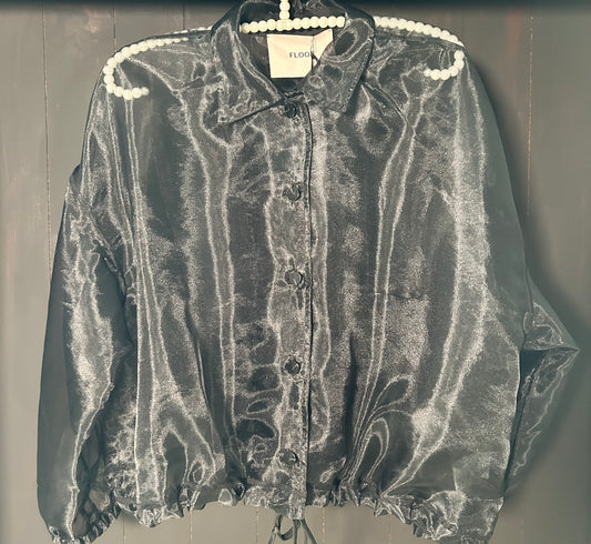 Floor camicia organza