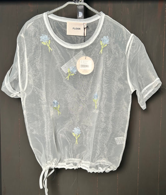 Floor maglia organza
