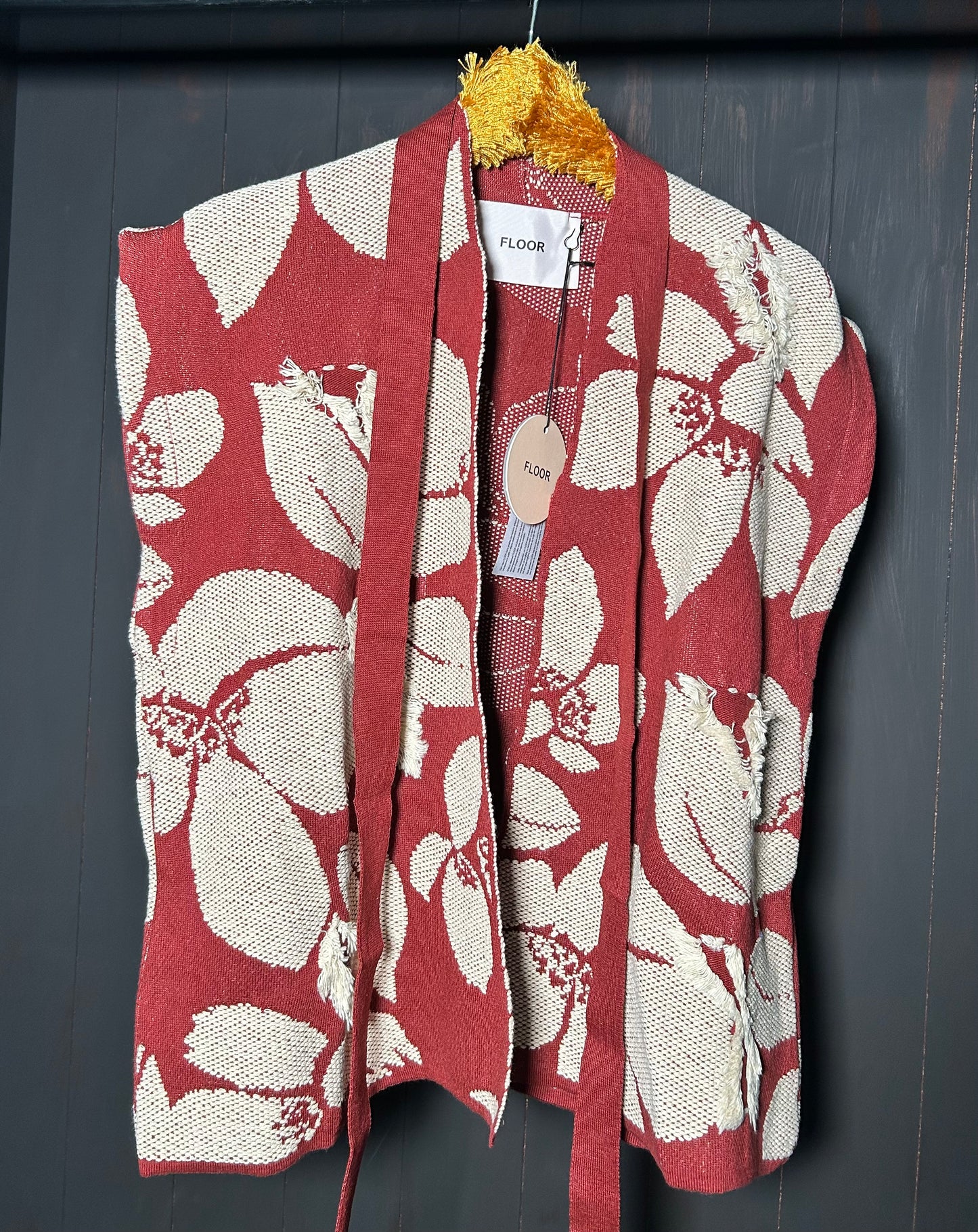 Floor gilet in maglia
