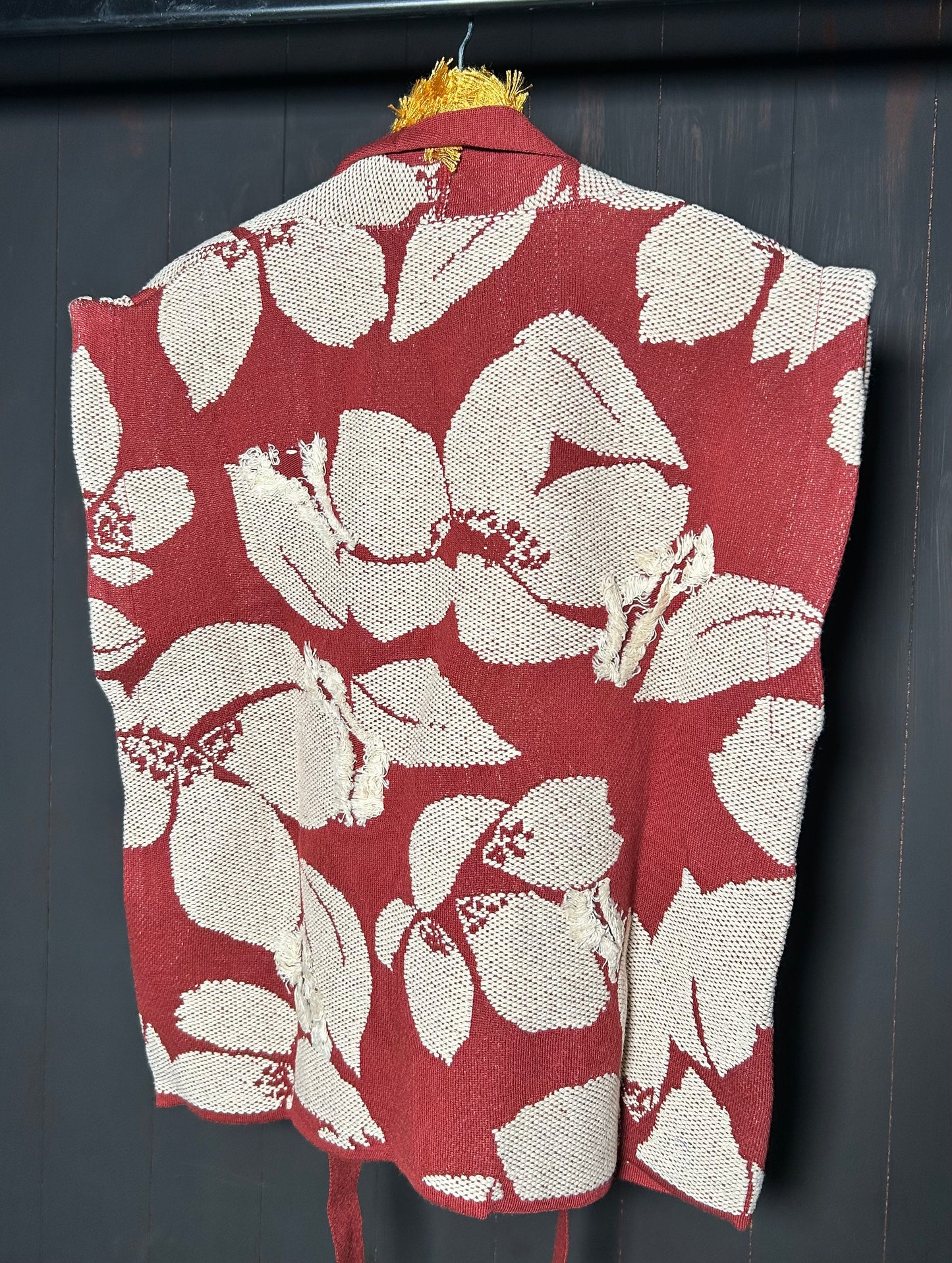 Floor gilet in maglia