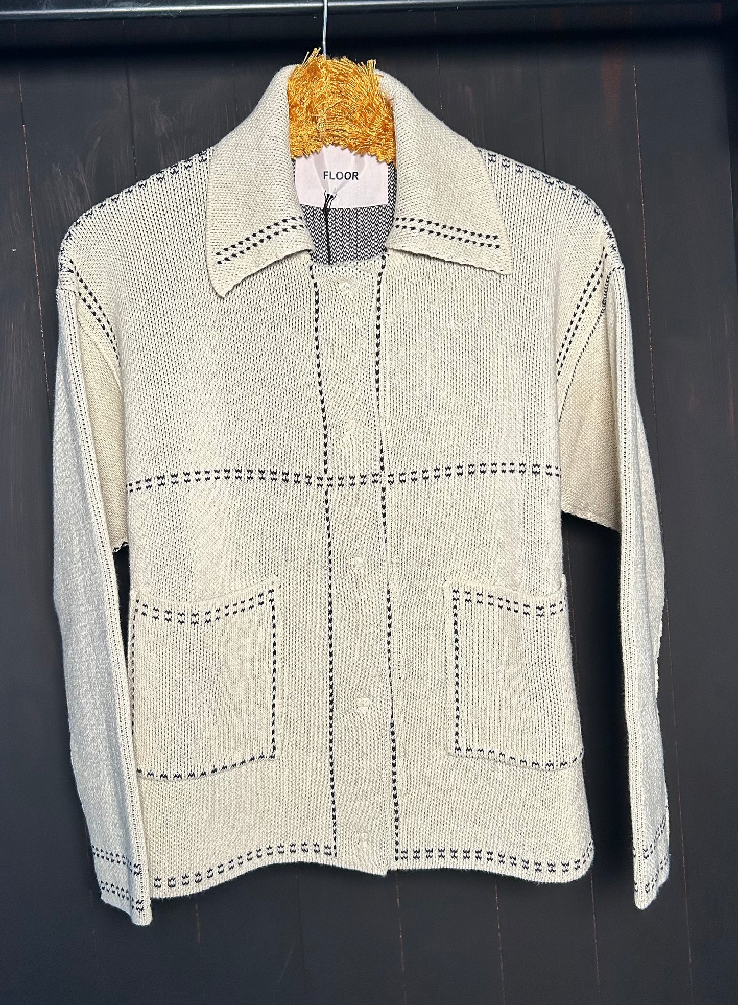 Floor Cardigan in maglia